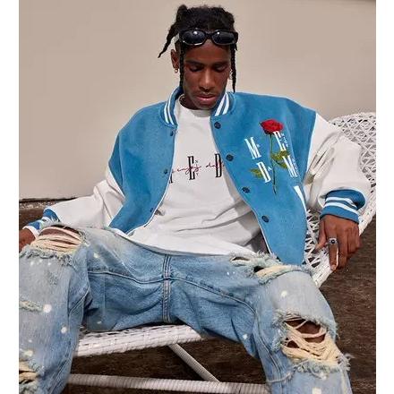 Mr. Enjoy. Da. Money MEDM ROSE スタジャン ジャケット Jacket Black