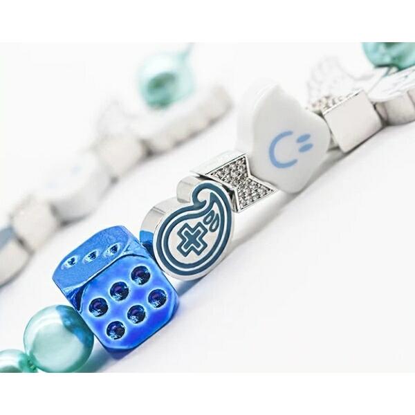 EVAE MOB × SALUTE BLACK LUX Cloud Angel Smiley Necklace エンジェル 