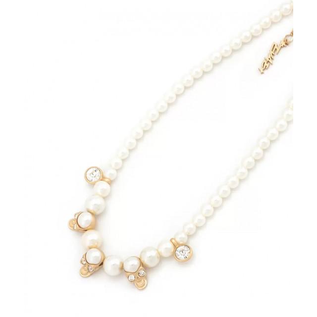 EVAE MOB エバーモブ ネックレス パール ドクロ スカル Pearl Skull