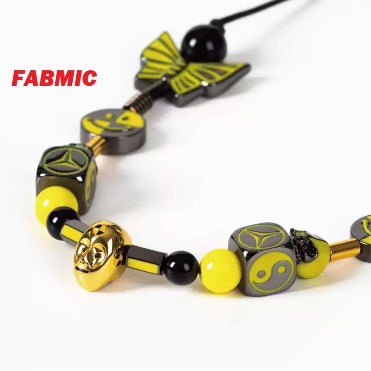 EVAE MOB × A$AP ROCKY Testing Color Smiley Necklace エンジェル
