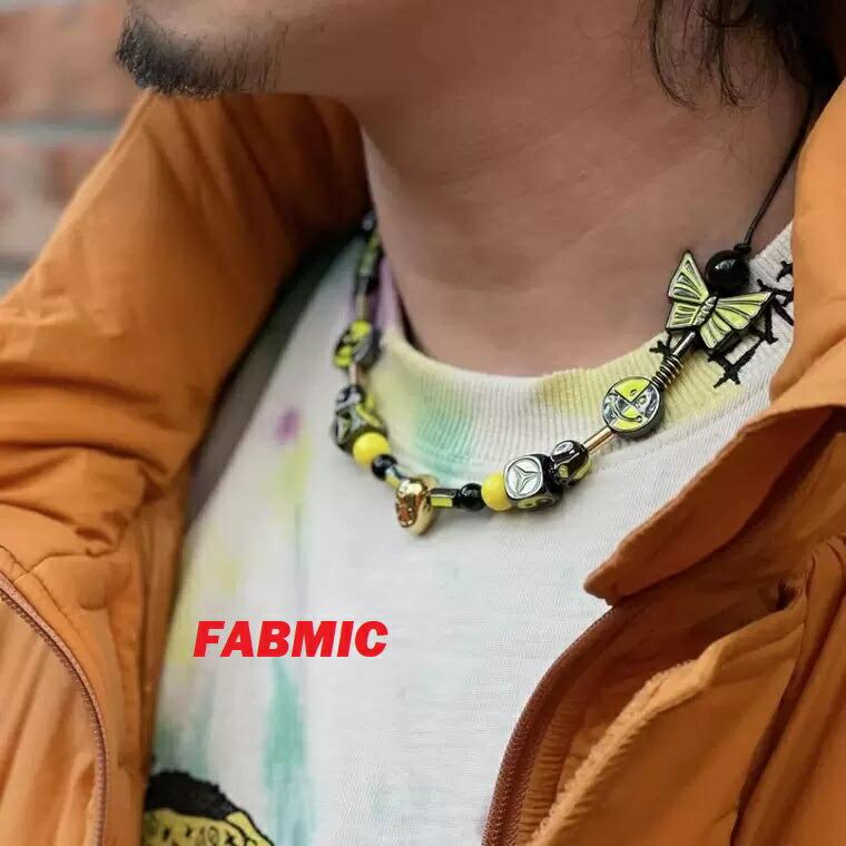 EVAE MOB × A$AP ROCKY Testing Color Smiley Necklace エンジェル