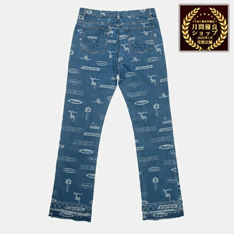 MAISON EMERALD メゾンエメラルド maisonemerald SLOGAN JACQUARD 