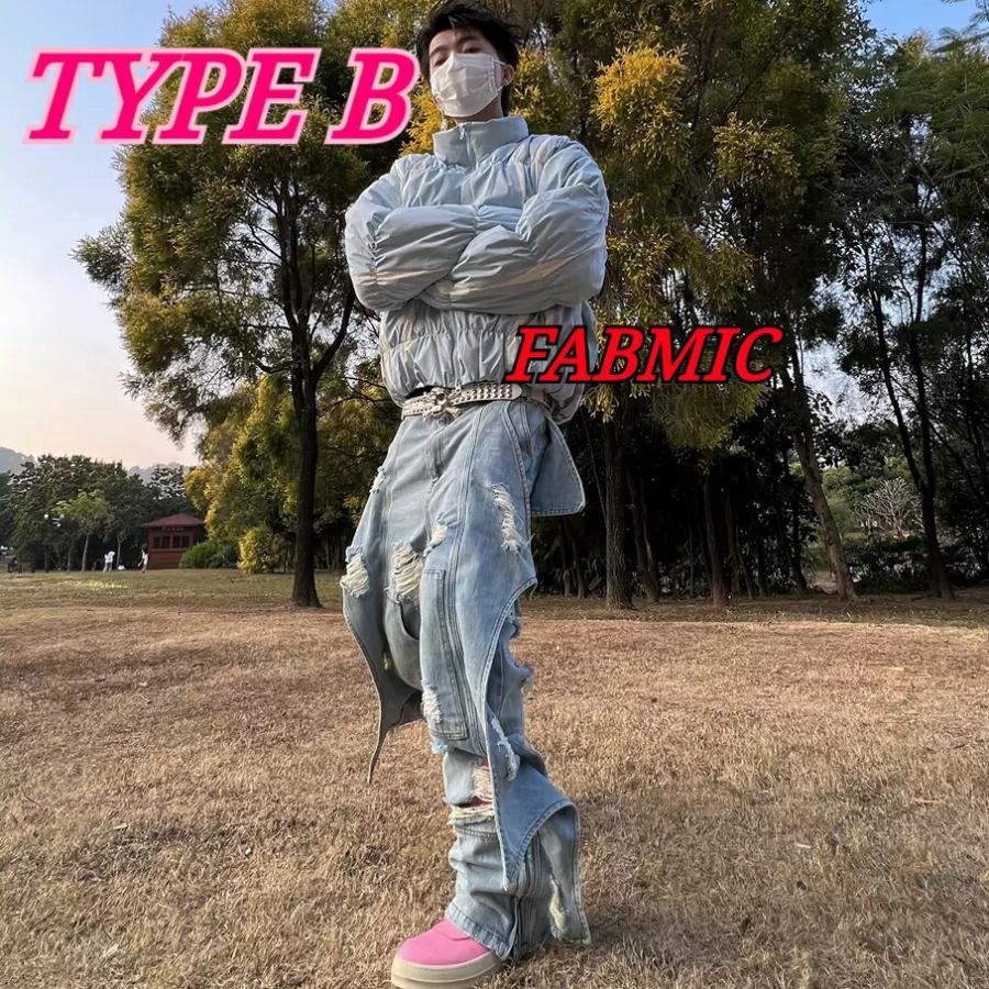 PCCVISION ピーシーシービジョン DRACULA BURST MODE DENIM PANTS