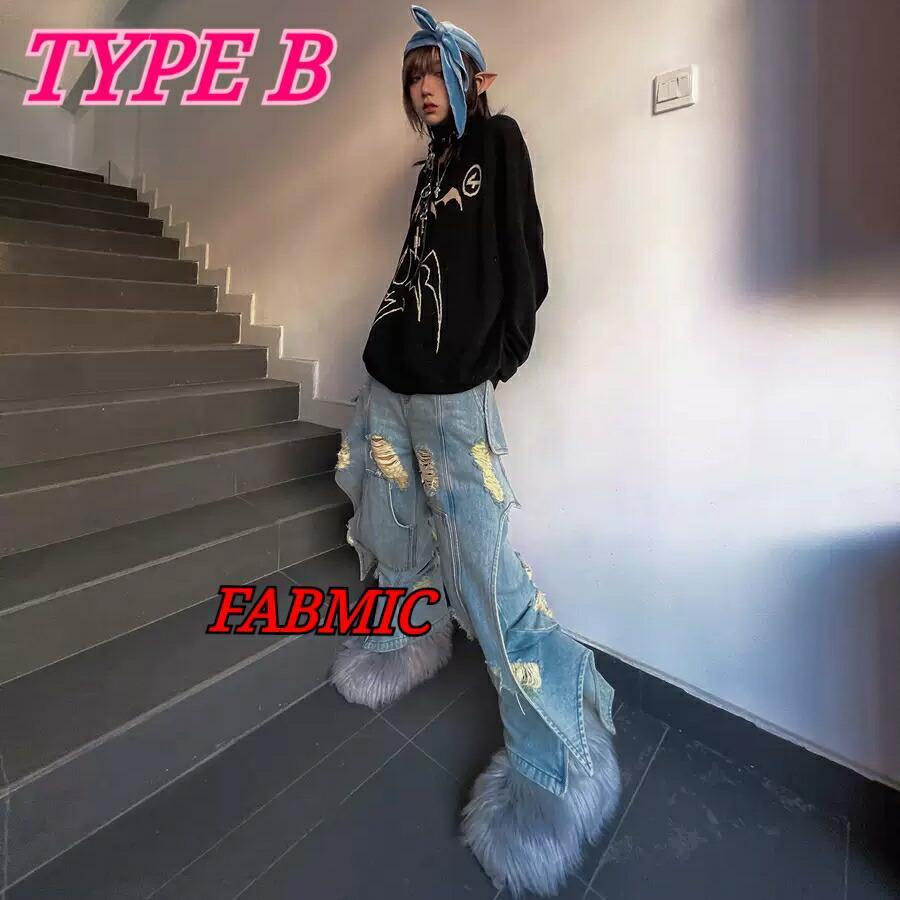PCCVISION ピーシーシービジョン DRACULA BURST MODE DENIM PANTS