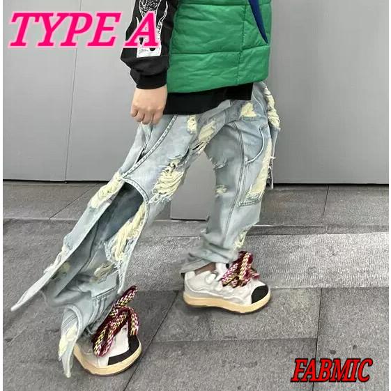 PCCVISION ピーシーシービジョン DRACULA BURST MODE DENIM PANTS