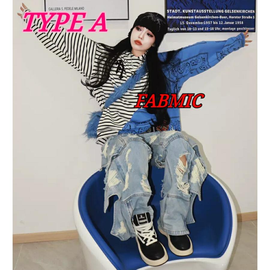 PCCVISION ピーシーシービジョン DRACULA BURST MODE DENIM PANTS