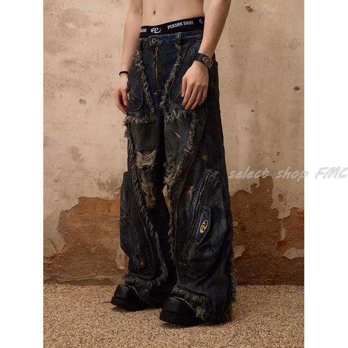PERSONSOUL* 23FW Alians Dirty Jeans デニムパンツ デニム かっこいい