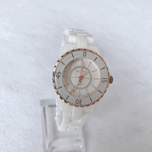 腕時計 レディース 白 時計 防水 40代 30代 代 安い セラミック ランキング ブランド ホワイト Skone7241 みっくんの腕時計 通販 Yahoo ショッピング
