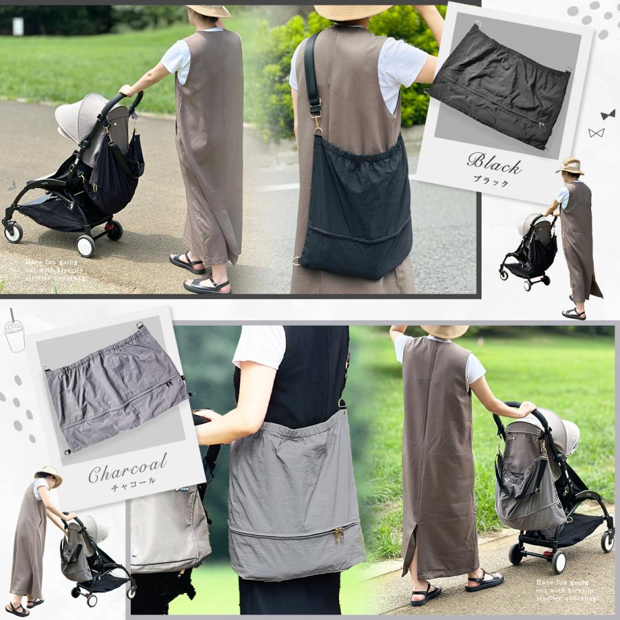 赤いバギー 収納バッグ付き 赤いバギー 収納バッグ付き ベビーカーアンダーバッグ エコ