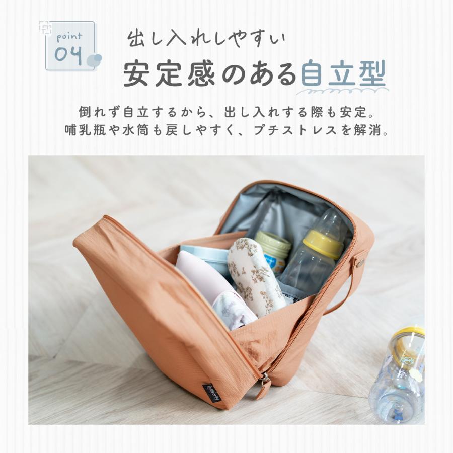 哺乳瓶ポーチ 保冷保温 哺乳瓶入れ 哺乳瓶ケース 持ち運び ミルク