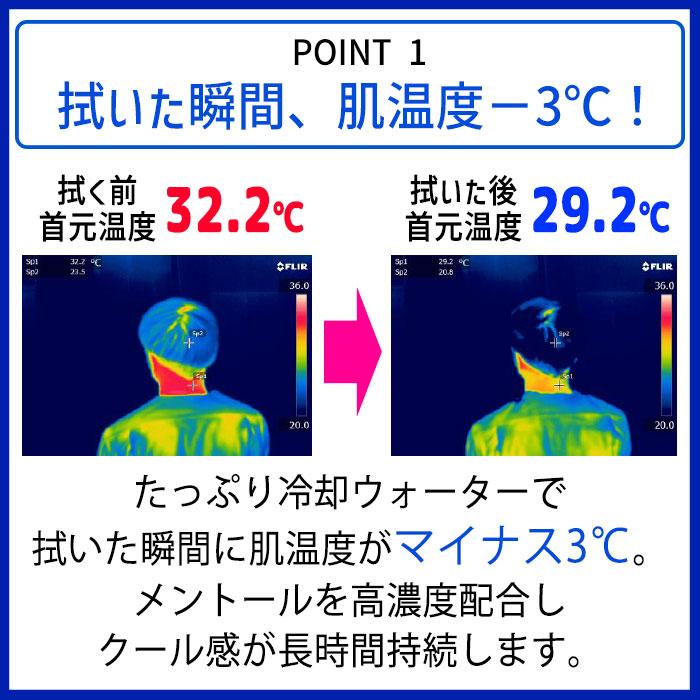 本田洋行 クールタオル ボデーシート ボディシート メンソール クール