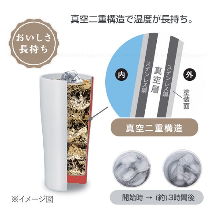 Kakusee（カクセー） タンブラー 2個 セラミックコート 保温 保冷 長