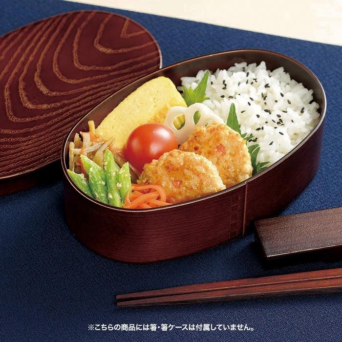 曲げわっぱ風 弁当箱 小判型 500ml わっぱ風 お弁当 男性 レンジ対応
