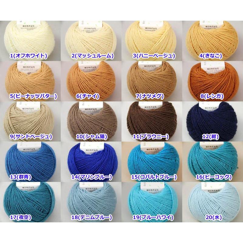 1玉単位 毛糸 iroiro Wool ダルマ 01-1410 実店舗取寄せ品 横田 20g 約