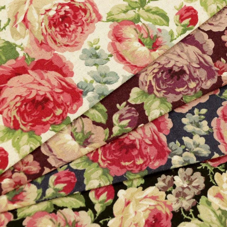 生地 50cm単位 綿麻キャンバス オールドローズ Kp9066 2 布 コスモテキスタイル 花柄 薔薇 バラ K Yut Fabric House Iseki 通販 Yahoo ショッピング