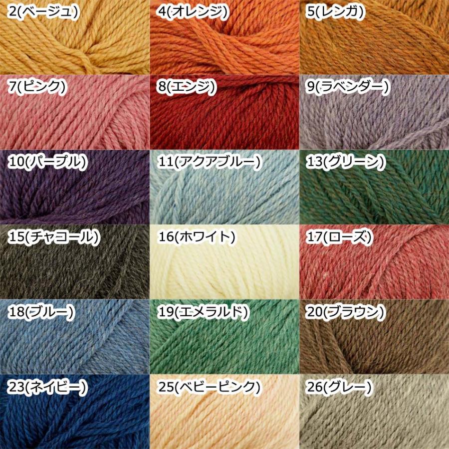 流行に ピュアウール 純毛中太7玉セット 純毛毛糸 Bagochile Cl