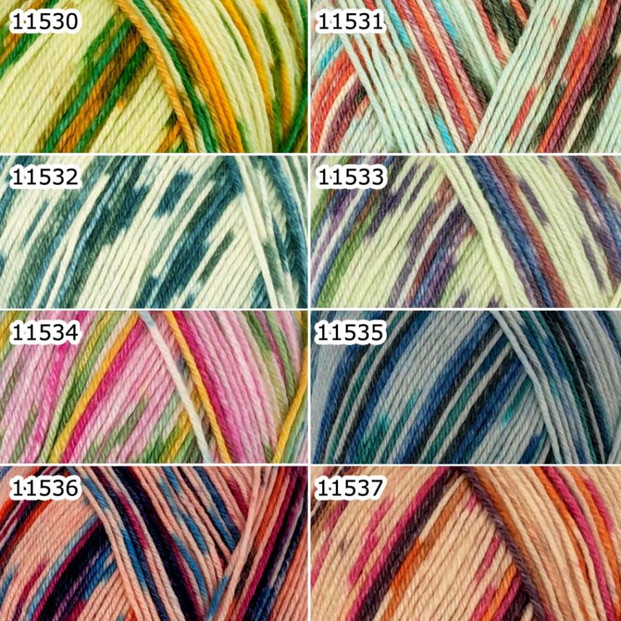 1玉単位 Opal毛糸 Aquarell(アクアレルー）4PLY 中細タイプ オパール