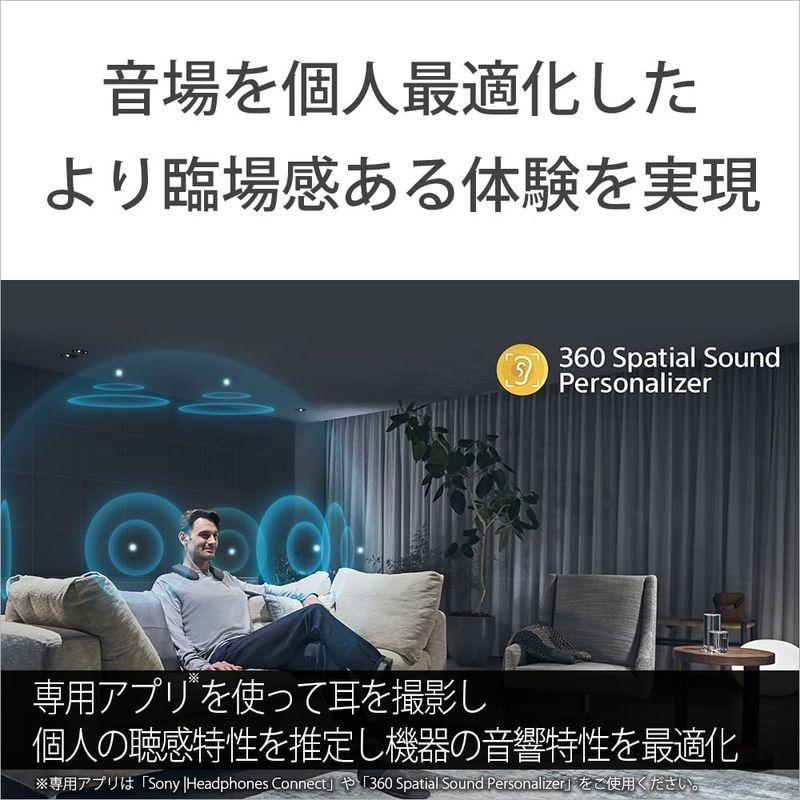 ソニー ワイヤレスネックバンドスピーカー SRS-NS7 : 360 Reality Audio対応/ハンズフリー通話/IPX4防滴/ロング ワイヤレスネックバンドスピーカー SRS NS7 Reality Audio対応/ハンズフリー通話/IPX4防滴/ロング
