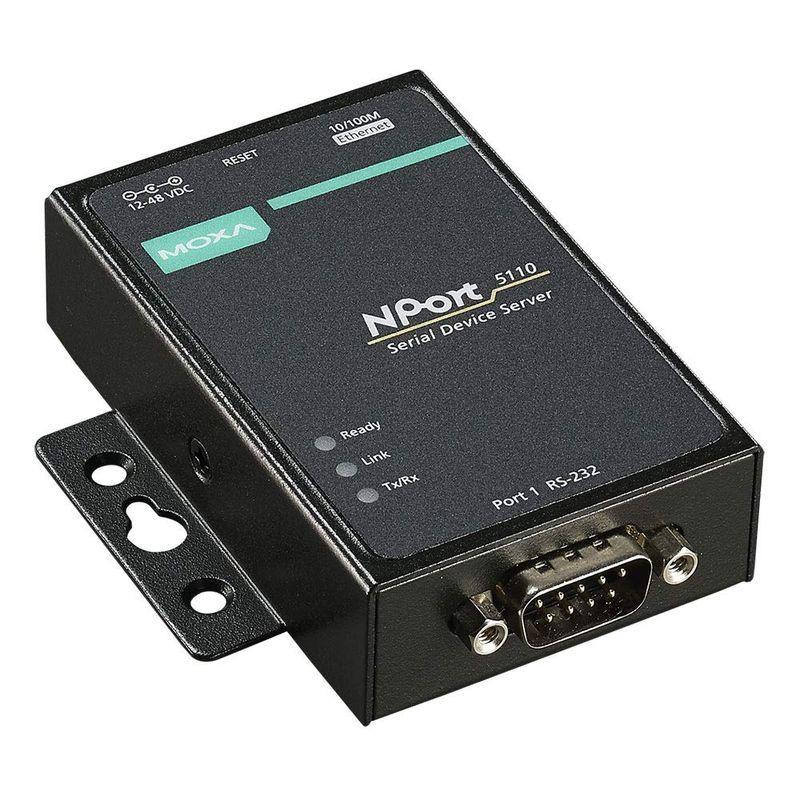 MOXA 1ポート RS-232 シリアルデバイス・サーバ NPort 5110 1ポート RS シリアルデバイス サーバ NPort