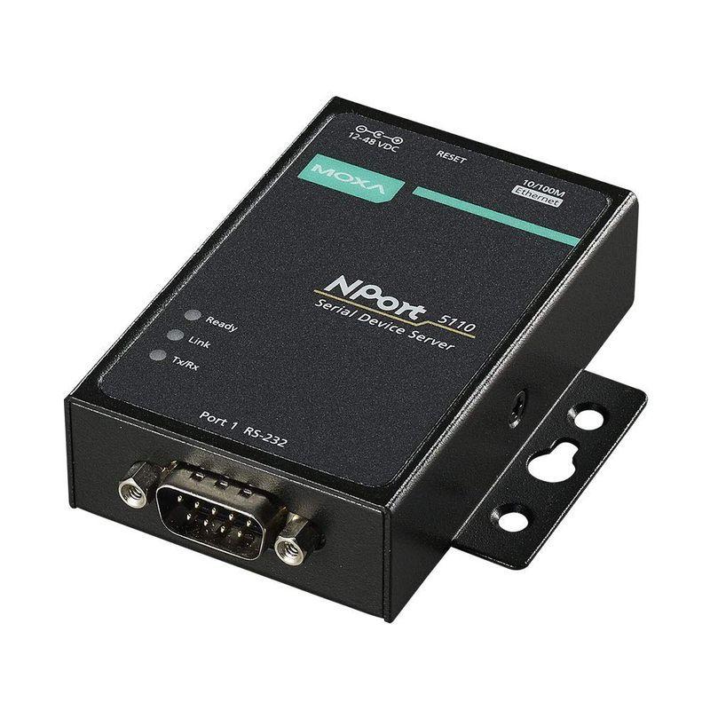 MOXA 1ポート RS-232 シリアルデバイス・サーバ NPort 5110 1ポート RS シリアルデバイス サーバ NPort