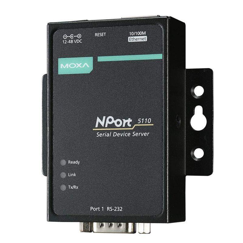 MOXA 1ポート RS-232 シリアルデバイス・サーバ NPort 5110 1ポート RS シリアルデバイス サーバ NPort