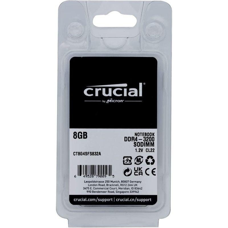 Crucial ノートPC用 メモリ PC4-25600(DDR4-3200) 16GB(8GBx2枚
