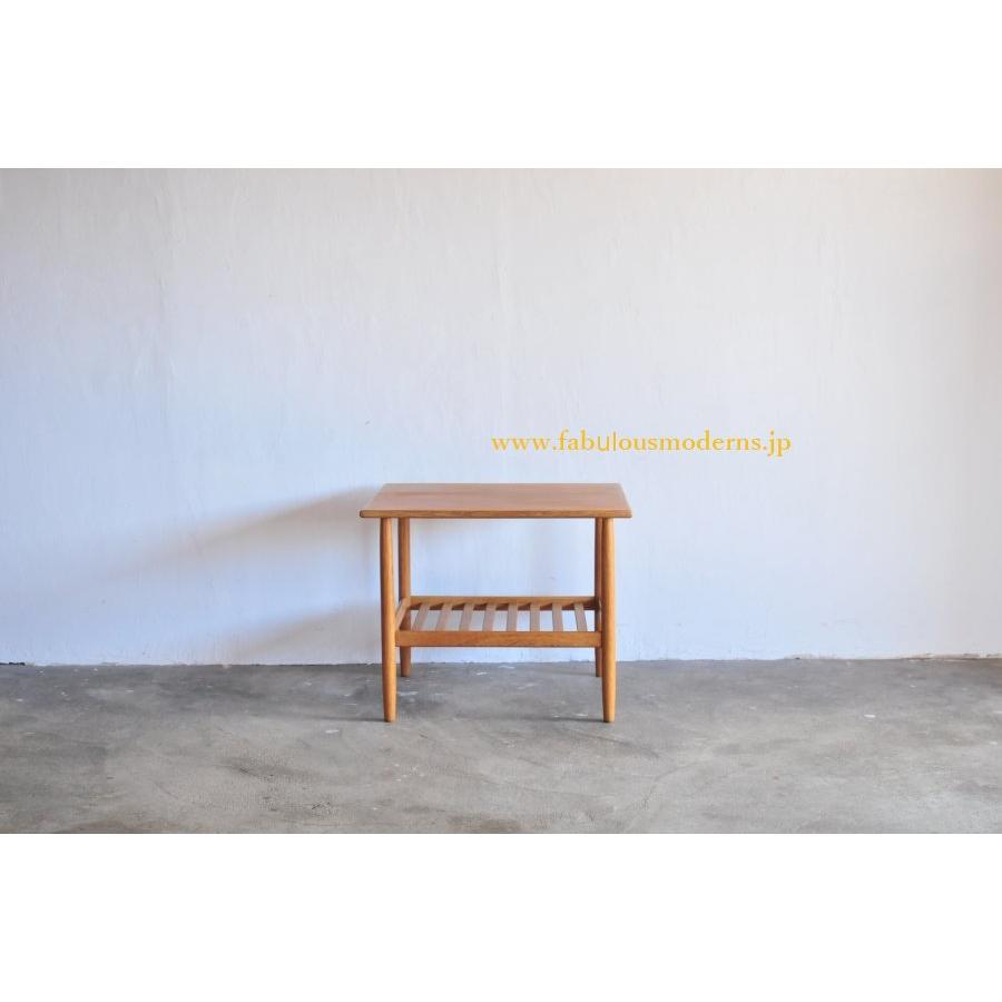 Ejvind A Johansson(196*) oak sofa table FDB サイドテーブル 北欧