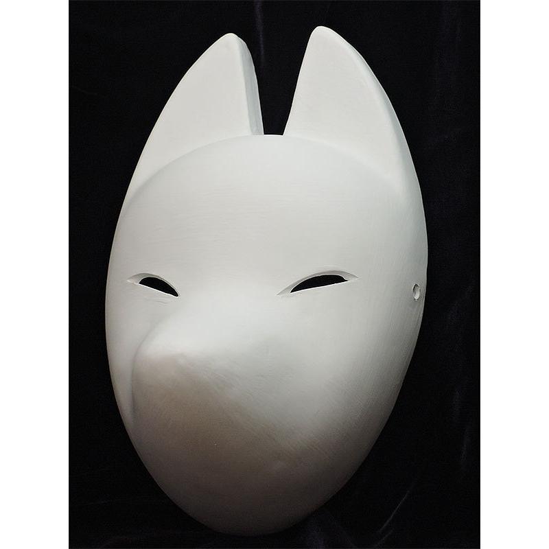 絵付け用白塗り狐面 糸目 Kitune Etuki Kitune Itome ファンシーマスクショップ Faceman 通販 Yahoo ショッピング