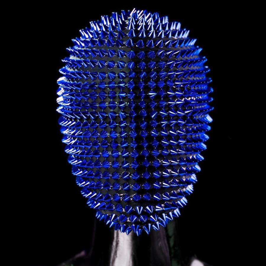 Cryptic9 Spike mask series Blue（スパイクマスクシリーズ）ブルー フリーサイズ メンズ レディース 共通 大人用  spikemaskseries-blue ファンシーマスクショップ FACEMAN 通販 
