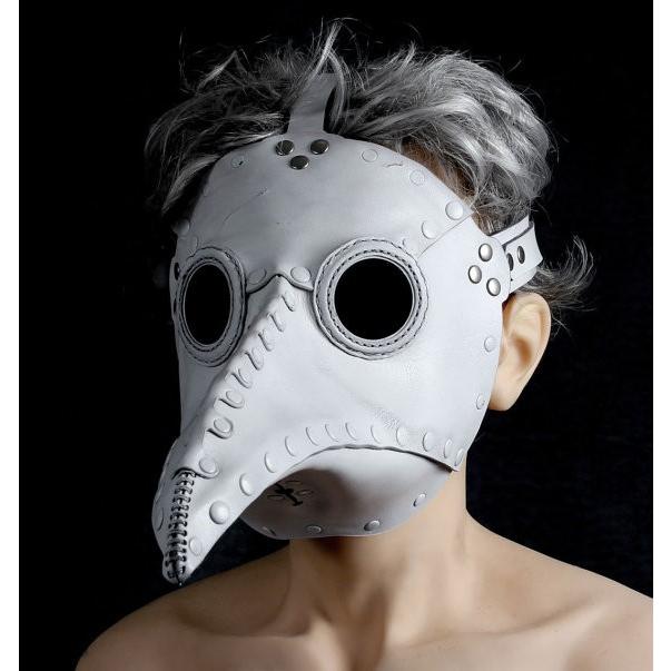本革製 ペストマスク Tombanwelldesigns シュナーベル ホワイト 白 スチームパンク ペスト医師 フリーサイズ メンズ レディース 共通 大人用 T Schnabel Wh ファンシーマスクショップ Faceman 通販 Yahoo ショッピング