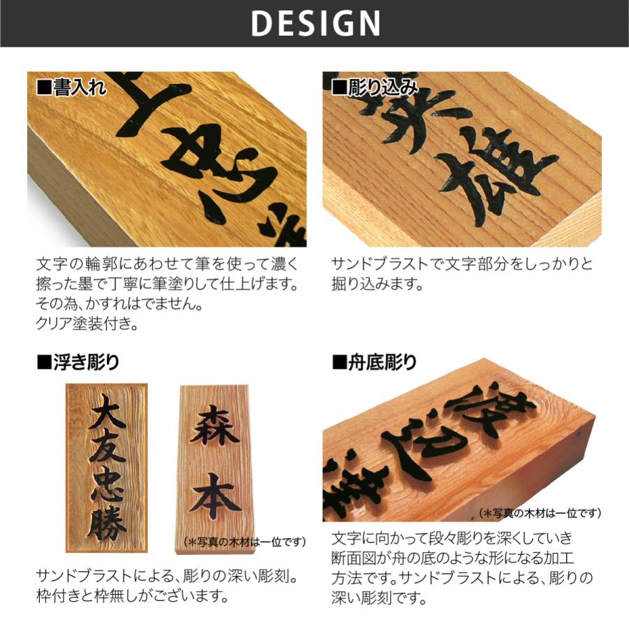 アートマーク 表札 天然木 木 けやき 欅 戸建 和風 趣がある artmark 天然木 スタンダード 表札 アートマーク |  | 03