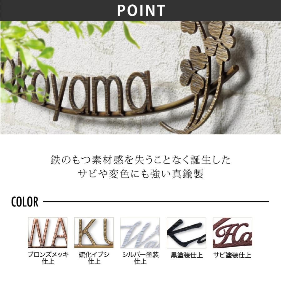 福彫 真鍮 戸建 北欧 アンティーク シャビーシック 福彫 NEW BRASS IRON ニューブラスアイアン レーザーカット文字 |  | 02