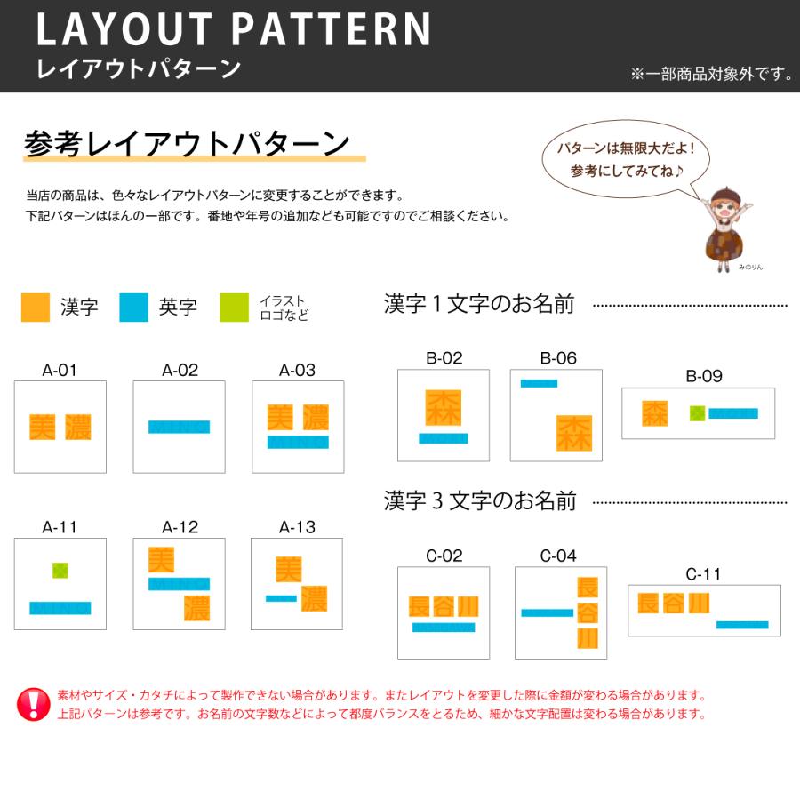 表札 おしゃれ ステンレス 外構 エクステリア シンプル レトロ 美濃クラフト ジー・モード｜facesign｜13