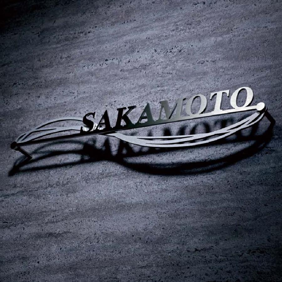 新春初売りセール実施中！美濃クラフト 表札 おしゃれ ステンレス 外構 エクステリア 切文字 美濃クラフト 書体フリータイプ | 