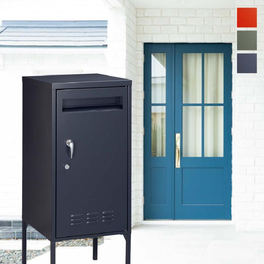 美濃クラフト かもん ポスト 宅配BOX おしゃれ ZAM 外構 エクステリア 北欧風 カジュアル 美濃クラフト KIITOS キートス | 