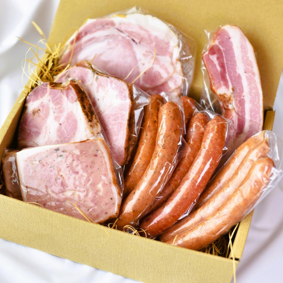送料無料 新潟の自家製ドイツハムソーセージ専門店 メッツゲライ テラ 店主セレクトセット 新潟ローストポーク 新潟ベーコン ミートローフ |  | 06