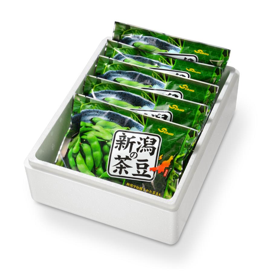 大人気！新潟県産枝豆 新潟の茶豆 冷凍 200g×5袋 茶豆 新潟 枝豆 えだまめ セイヒョー |  | 02