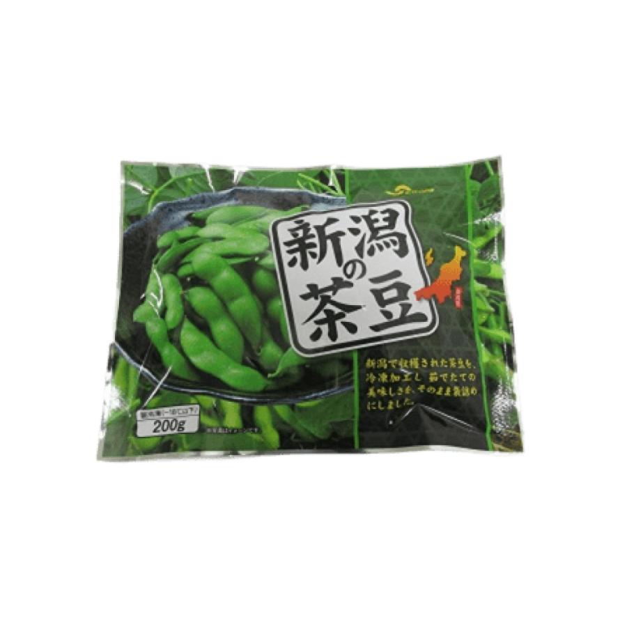 大人気！新潟県産枝豆 新潟の茶豆 冷凍 200g×5袋 茶豆 新潟 枝豆 えだまめ セイヒョー |  | 03