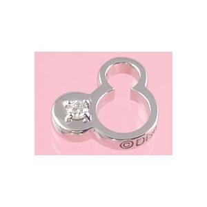 正規品 誕生石のミッキーマウスがお守りになるベビーリング ディズニーベビーリング ホワイトゴールド ダイヤモンド 出産祝い 出産記念品