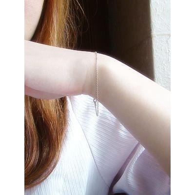 丸アズキチェーンブレスレット 長さ18cm：幅1.3mm イエローゴールドK10