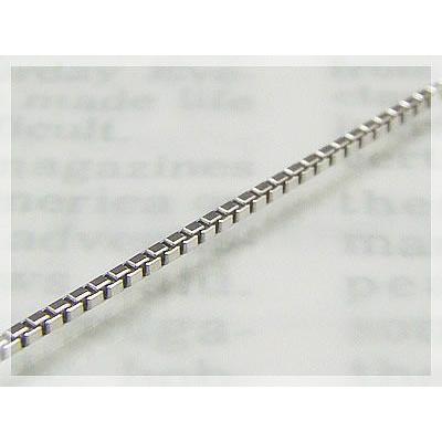 プラチナベネチアチェーンブレスレット ベネチアチェーンブレスレット 長さ18cm：幅0.7mm プラチナ : ベビー
