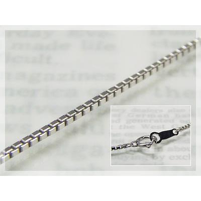 ベネチアネックレス 長さ40cm：幅0.5mm プラチナ850(ポーチ発送商品 