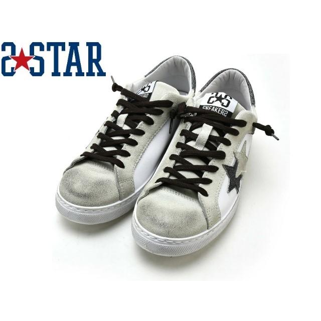2STAR（ツースター） スニーカー メンズ ローカットスニーカー 