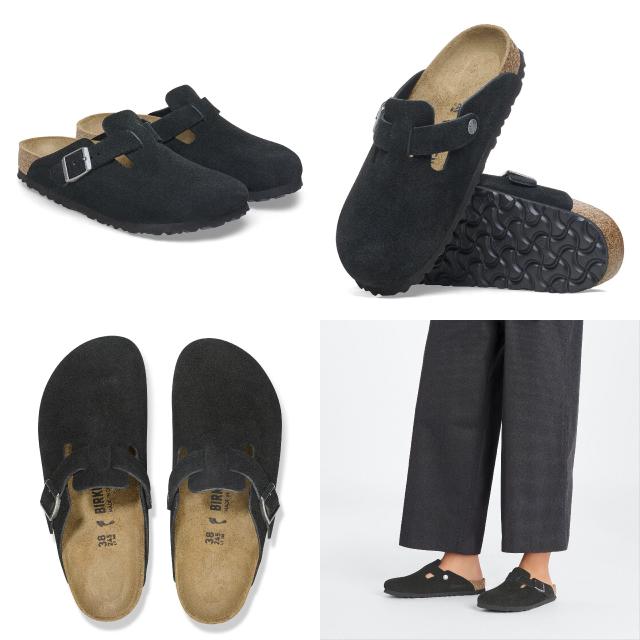 BIRKENSTOCK（ビルケンシュトック） ボストン トープ ブラック ミンク