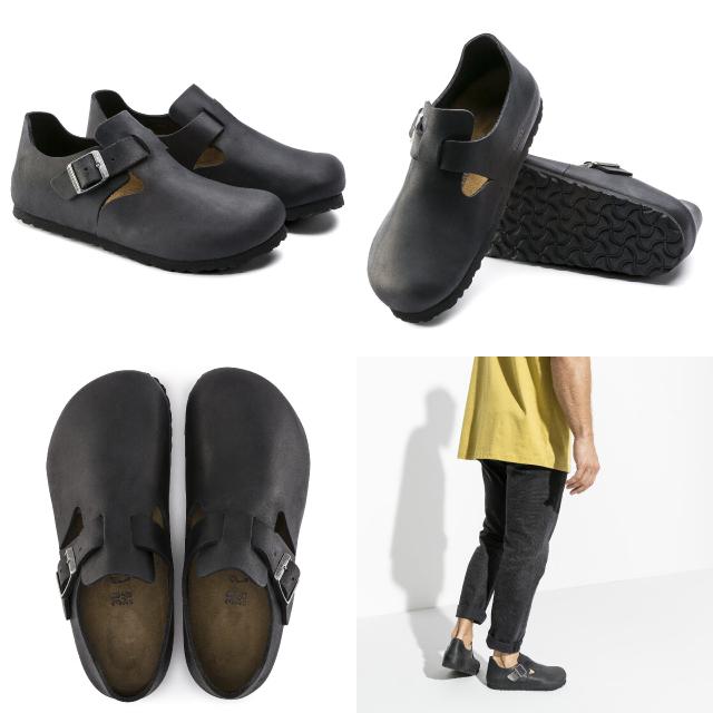 BIRKENSTOCK（ビルケンシュトック） ロンドン ブラック ミンク ハバナ