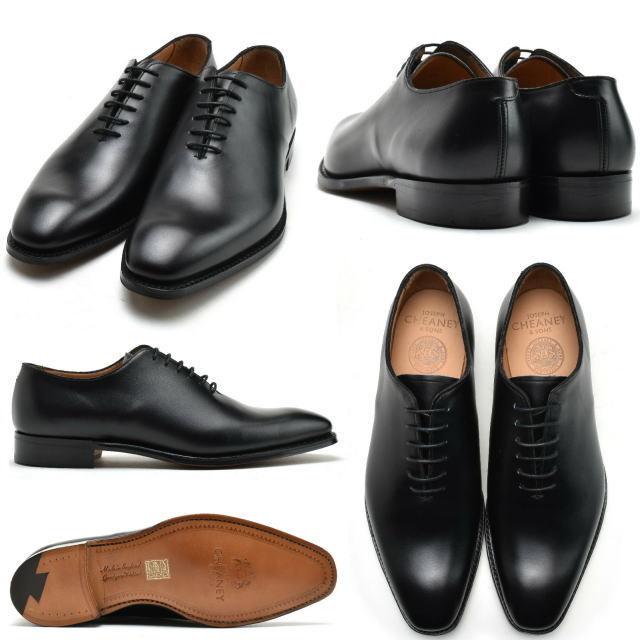 ジョセフチーニー ホールカット ドレスシューズ メンズ JOSEPH CHEANEY BERKELEY BLACKの画像