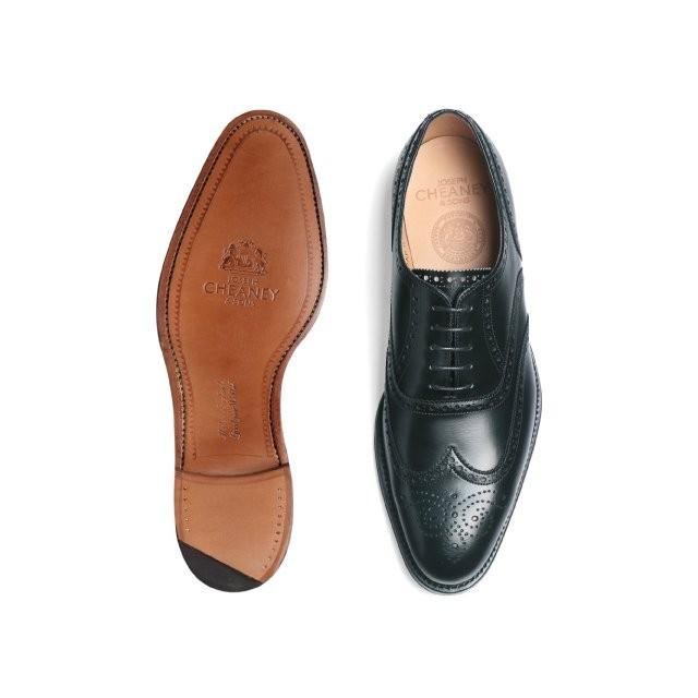 チーニー　ブロード２　BROADⅡ ブラック JOSEPH CHEANEY & SONS ジョセフ チーニー 靴 BROADII ブロード2
