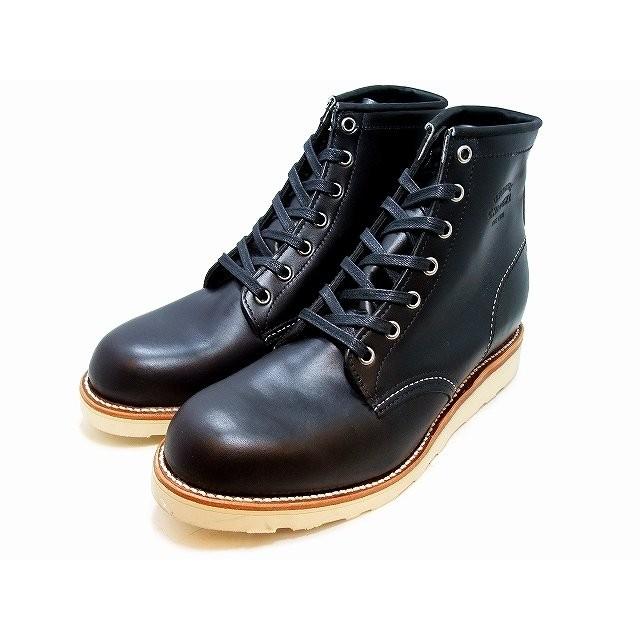 CHIPPEWA（チペワ） ブーツ プレーン トゥ ウェッジブーツ ブラック 6