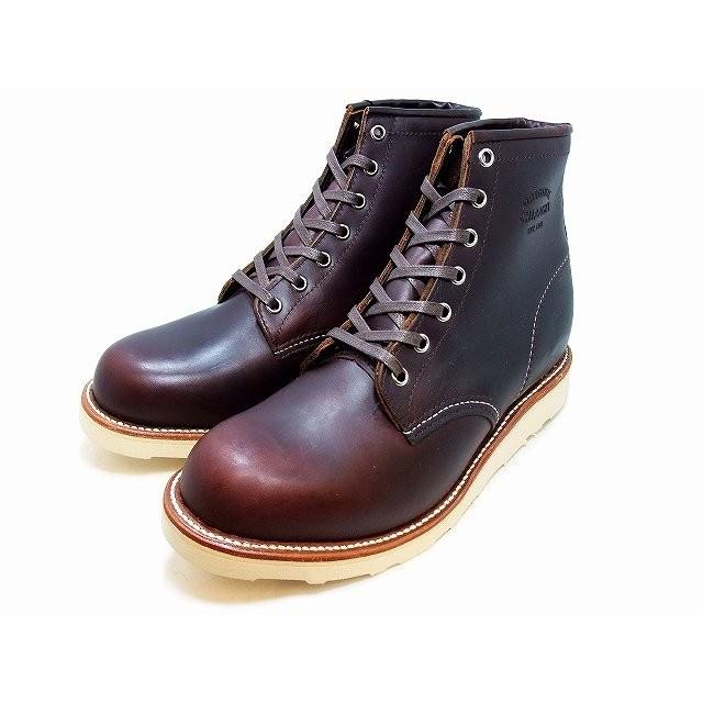 CHIPPEWA（チペワ） ブーツ プレーン トゥ ウェッジブーツ コードバン