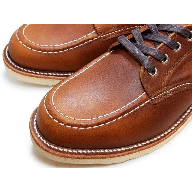 CHIPPEWA チペワ オックスフォード モックトゥ USA製 ブラウン 靴好きには堪らない【CHIPPEWA／チペワ】モックトゥ ウェッジ